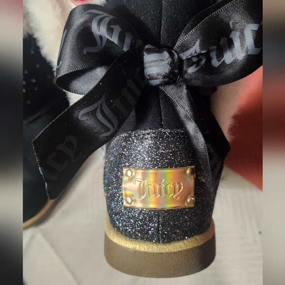 Juicy couture fur boot with bow - Picture 4 of 6